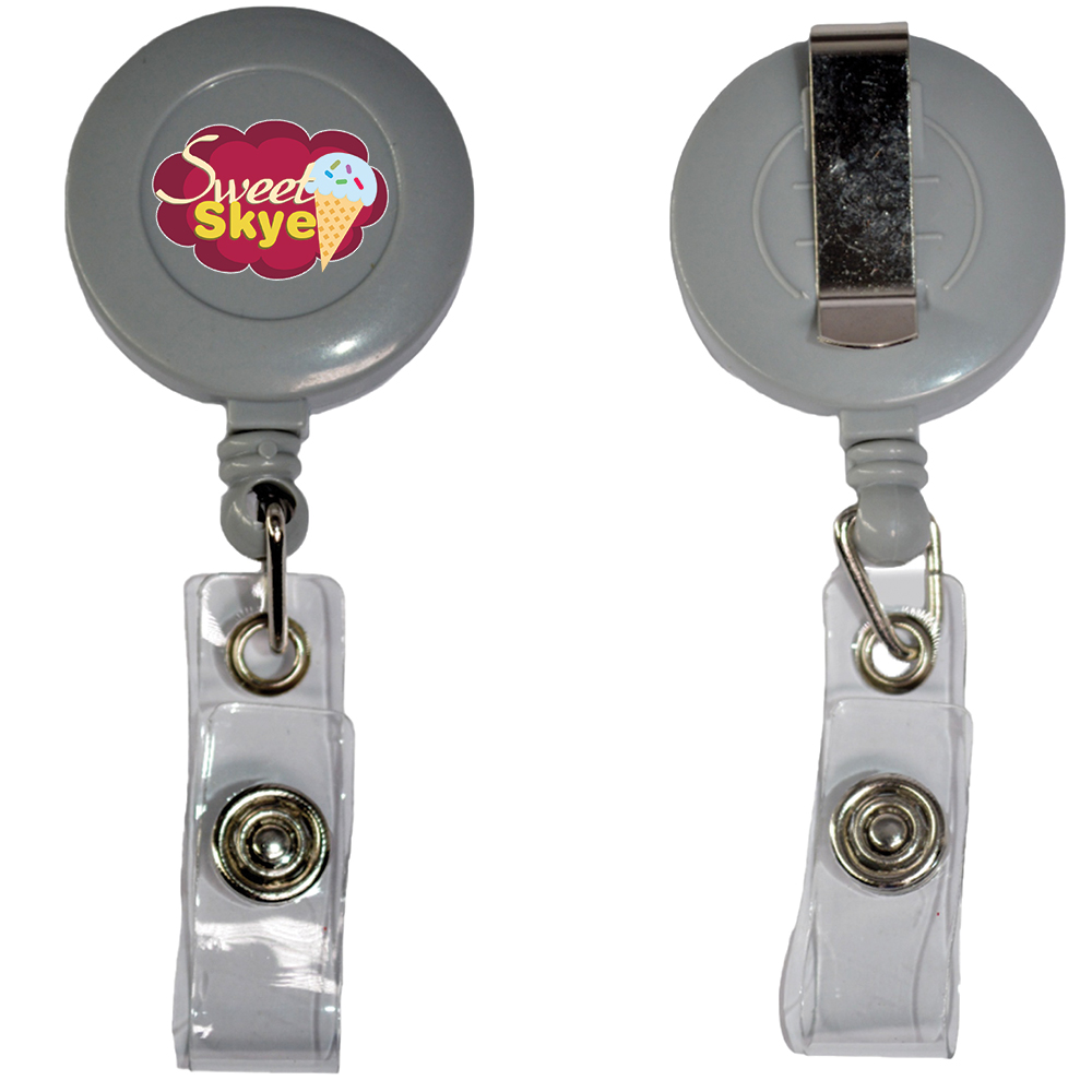 Picture of Retractable Badge Reel Holder with Belt Clip
