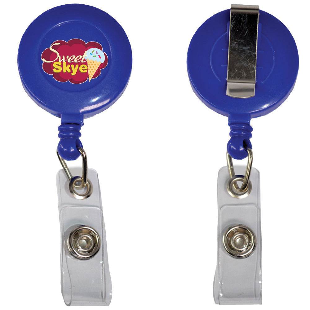 Picture of Retractable Badge Reel Holder with Belt Clip