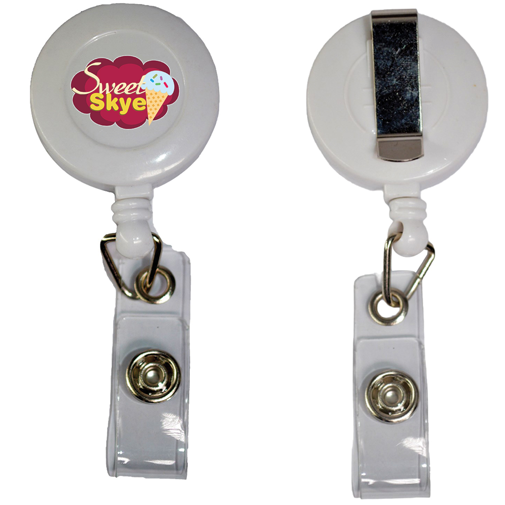 Picture of Retractable Badge Reel Holder with Belt Clip