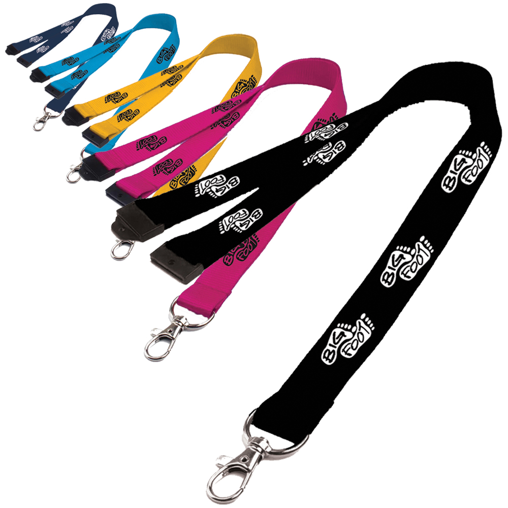 Picture of 0.62" Polyester Lanyard with Safety Breakaway