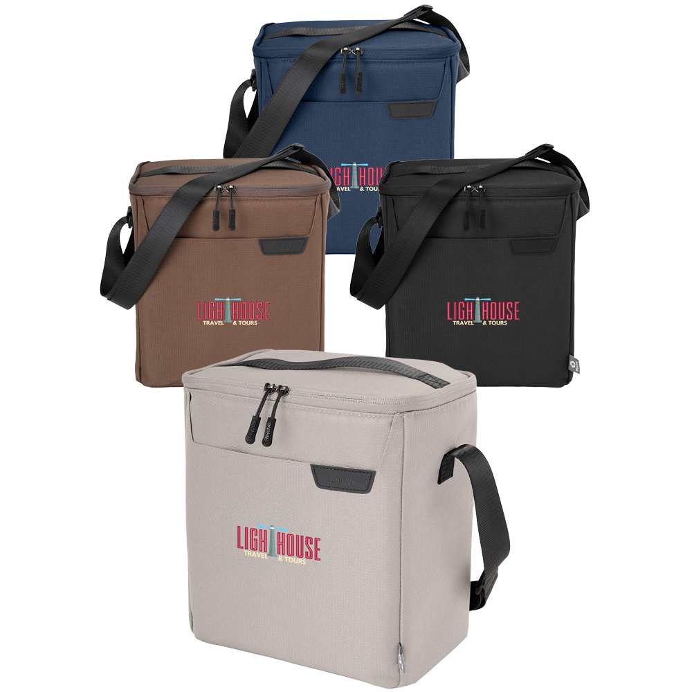 Picture of 12-Can RejuVe? ROVE Recycled Heather Insulated Cooler Bag