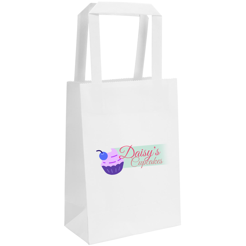 Picture of Small White FSC Paper Bag