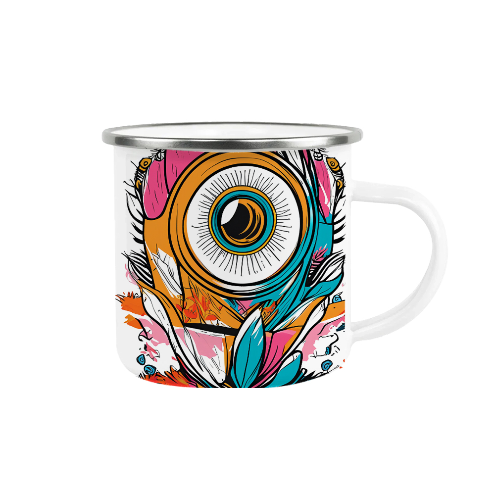 Picture of 12 oz Fine Stainless Steel Enamel Cups