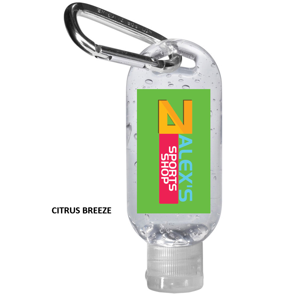 Picture of 1.9 oz Hand Sanitizers with Carabiner