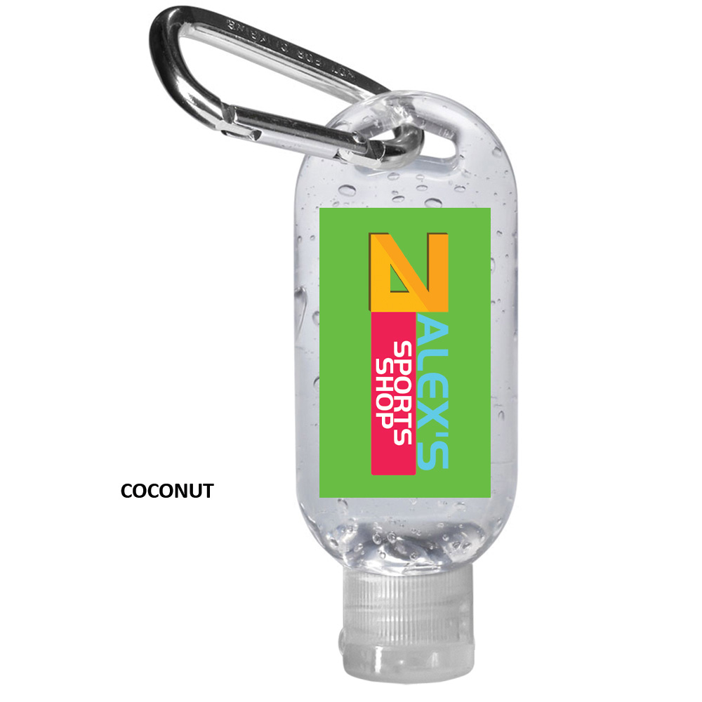 Picture of 1.9 oz Hand Sanitizers with Carabiner