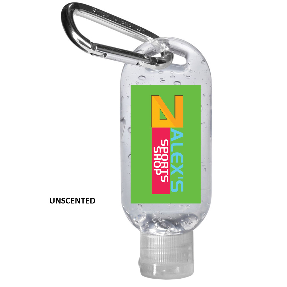 Picture of 1.9 oz Hand Sanitizers with Carabiner