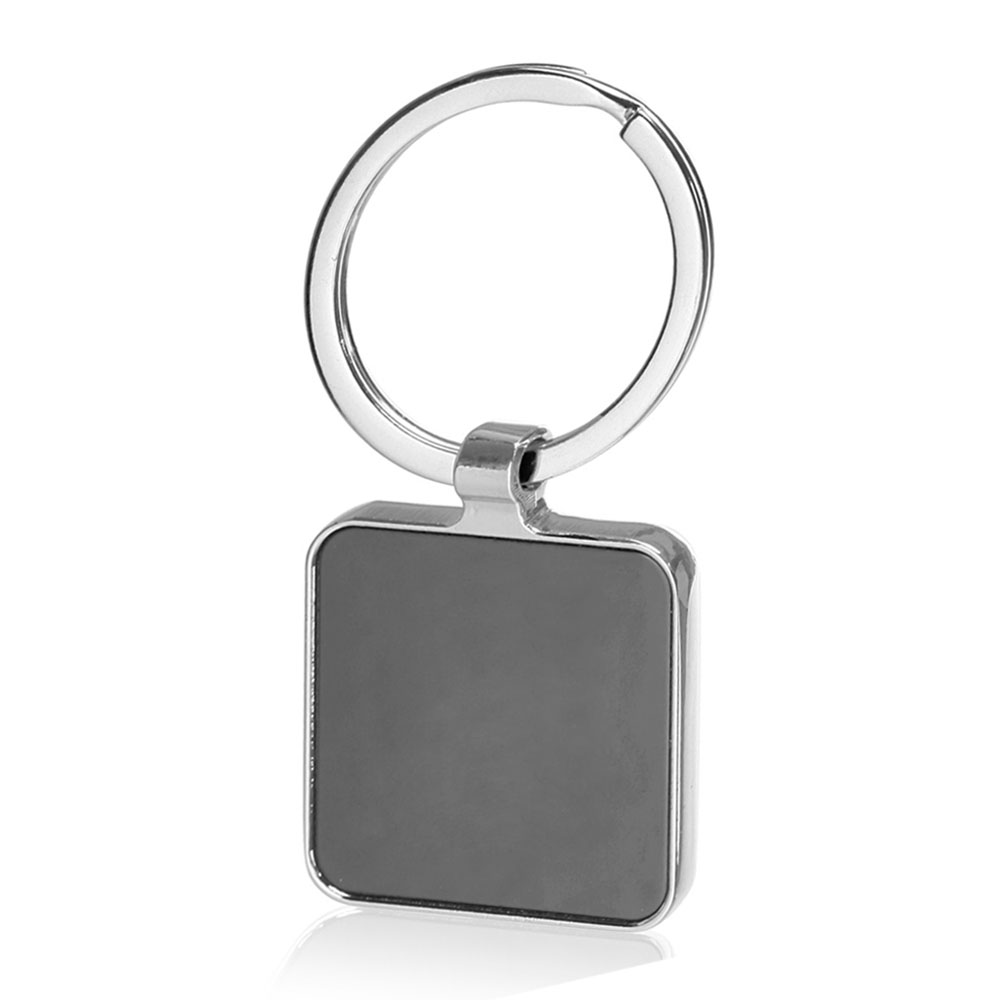 Picture of Black Square Metal Key Chain