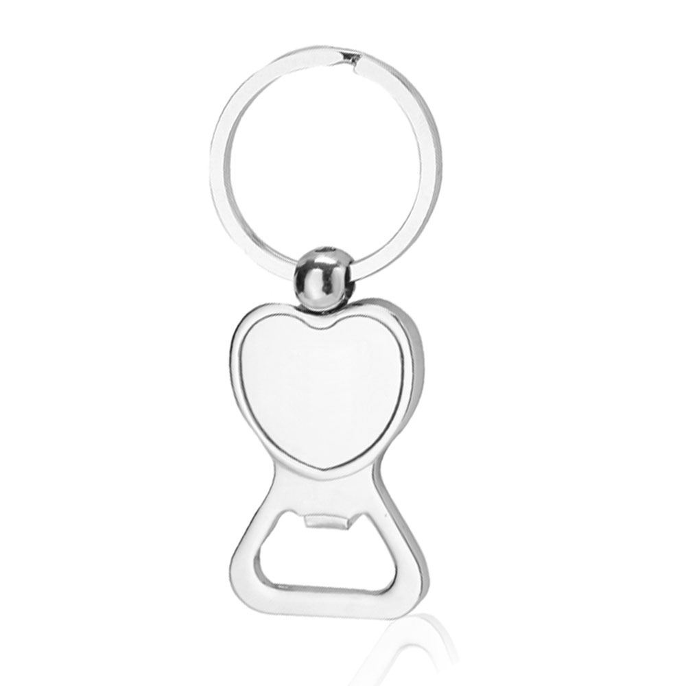 Picture of Heart Top Bottle Opener Key Chain