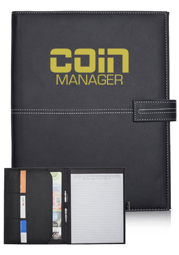 Picture of White Stitch Leather Portfolios (9.5"x12.2")