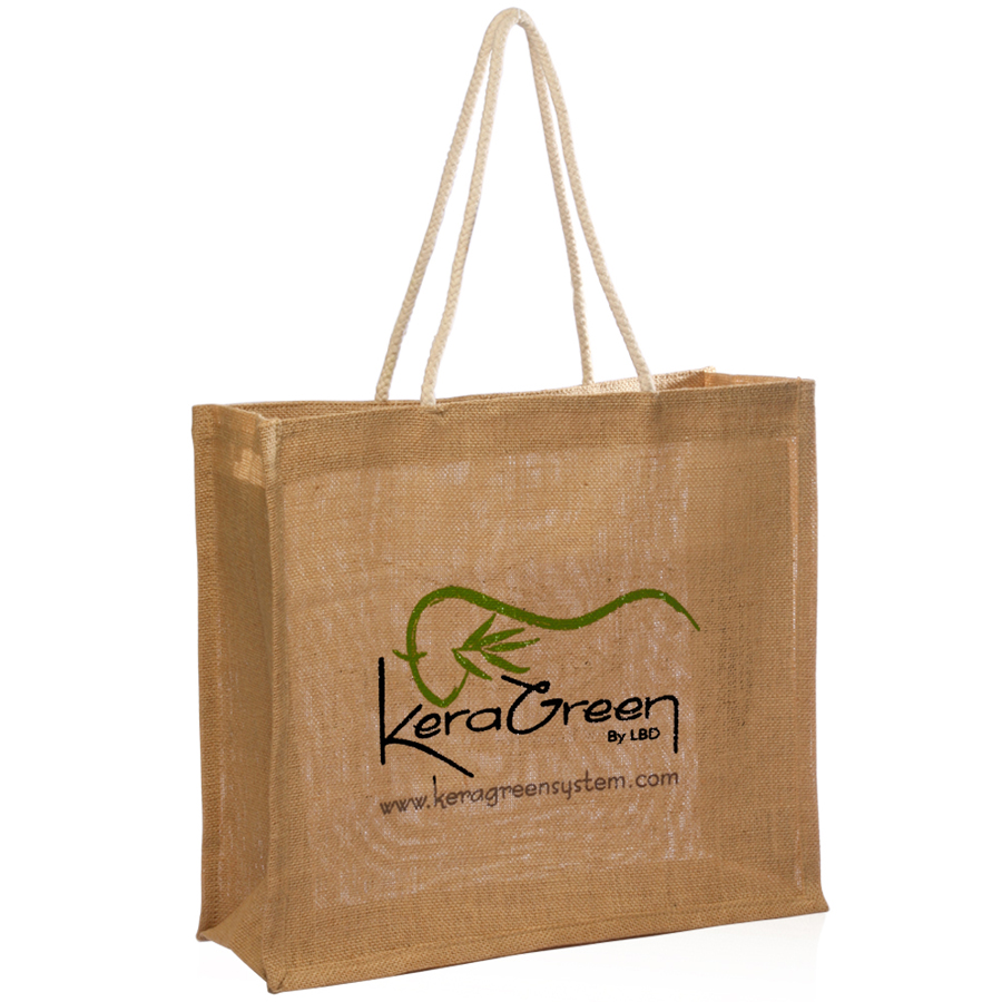 Picture of Jute Bags with Rope Handle (15.875"x14")