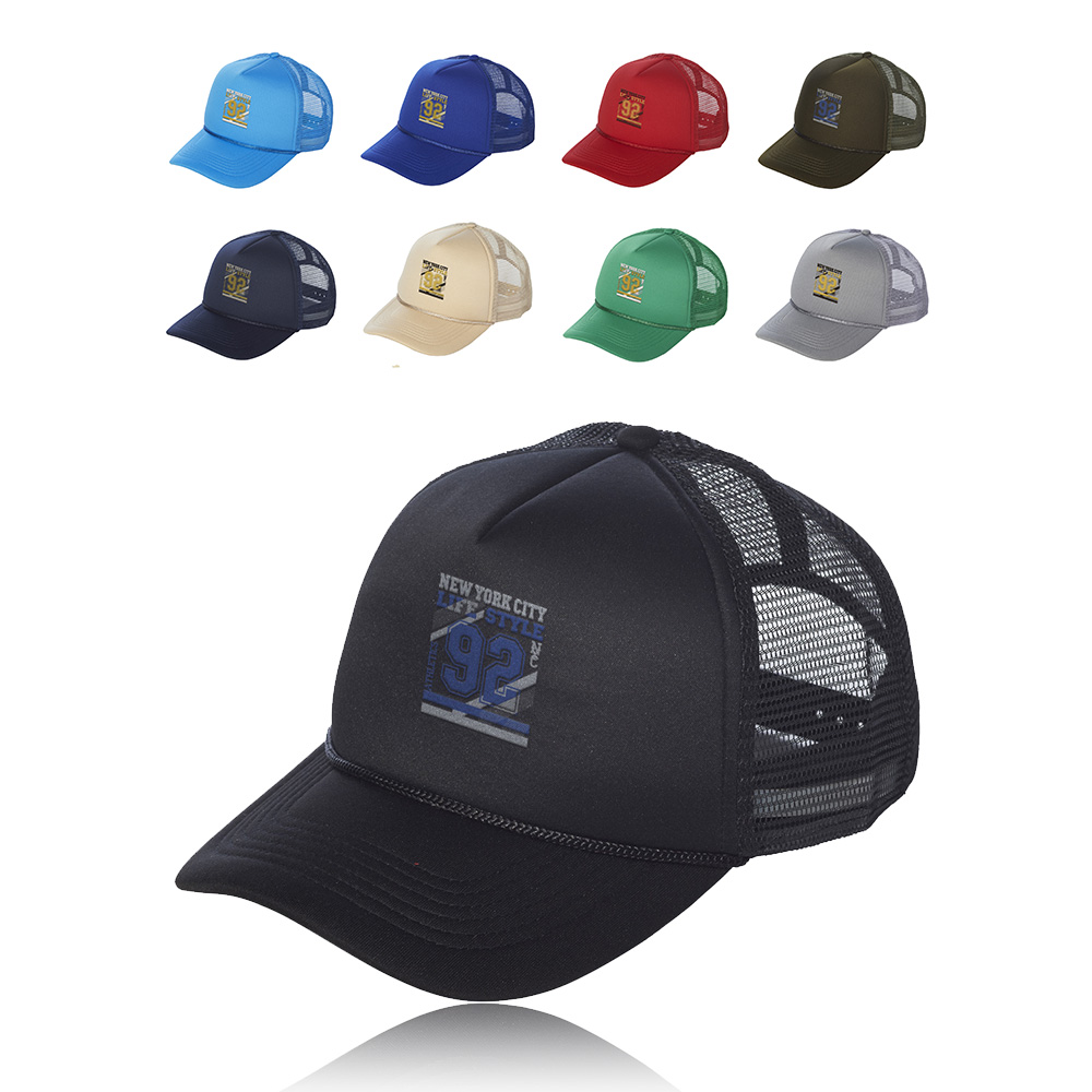 Picture of Cardinal 5 Panel Trucker Caps