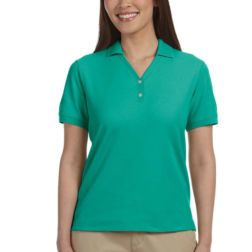 Picture of Devon & Jones Women's 100% Peruvian Pima Cotton Polo Shirt