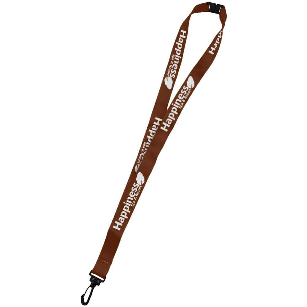 Picture of 0.75" Dye Sublimation Lanyards with Safety Breakaway