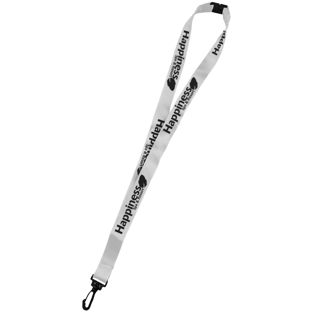 Picture of 0.75" Dye Sublimation Lanyards with Safety Breakaway