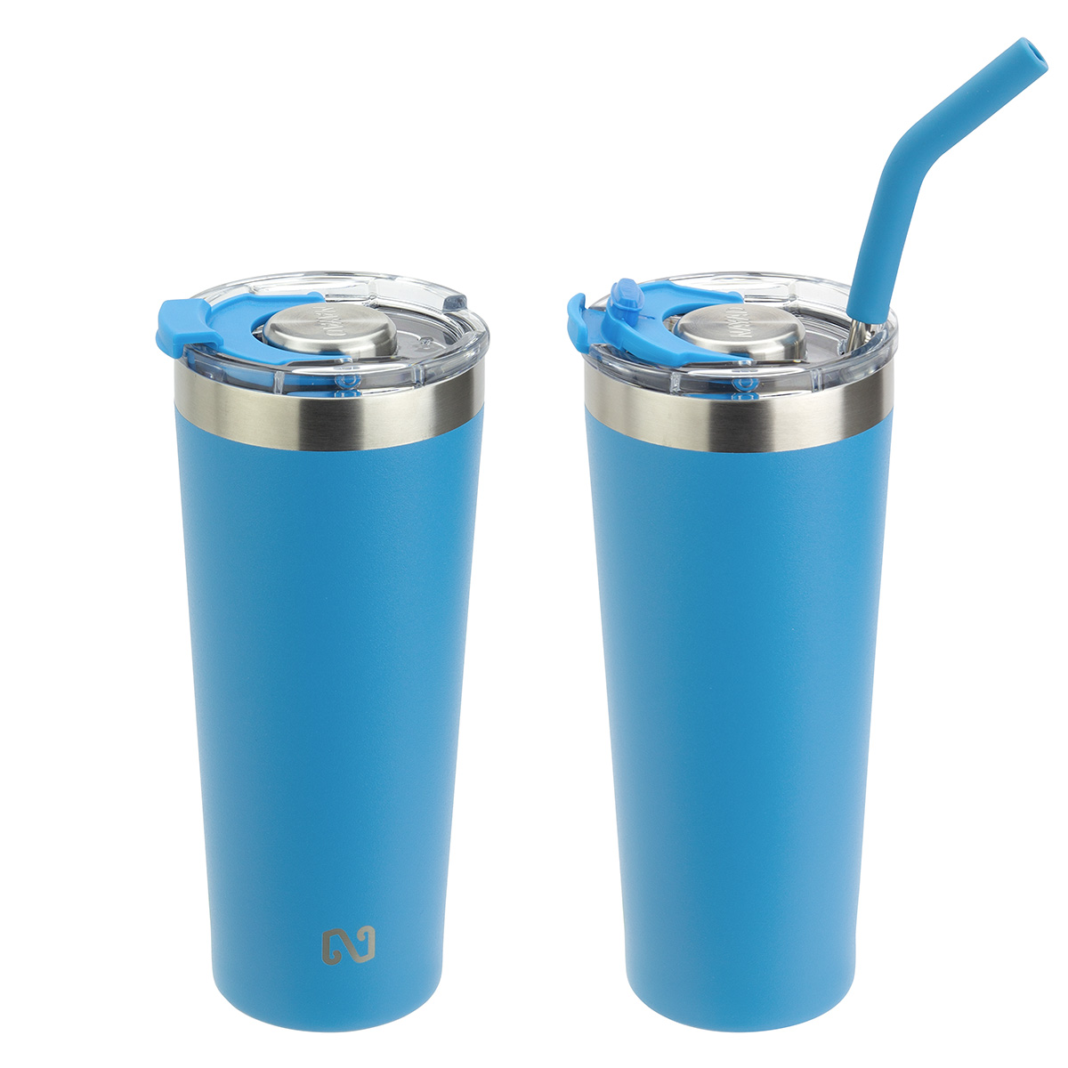 Picture of NAYAD® Trouper 22 oz Stainless Double-wall Tumbler with Straw