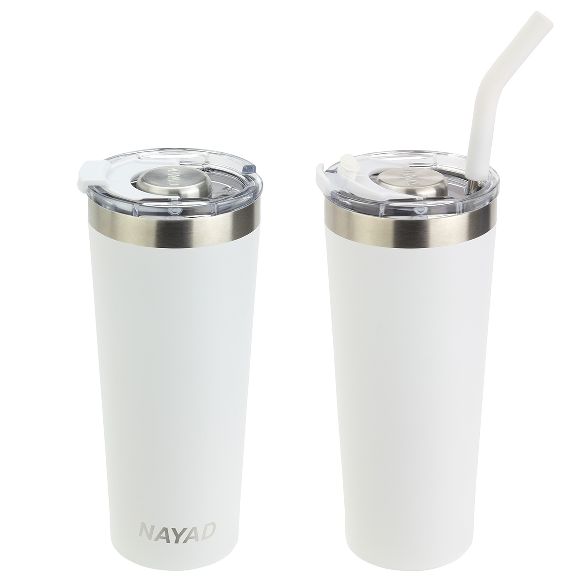 Picture of NAYAD® Trouper 22 oz Stainless Double-wall Tumbler with Straw
