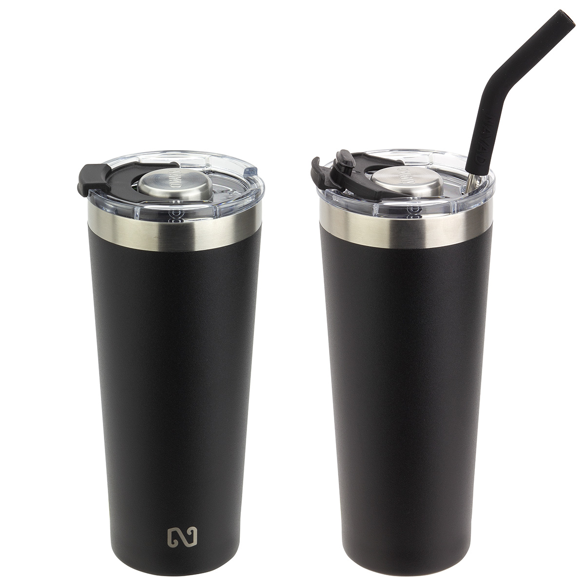 Picture of NAYAD® Trouper 22 oz Stainless Double-wall Tumbler with Straw