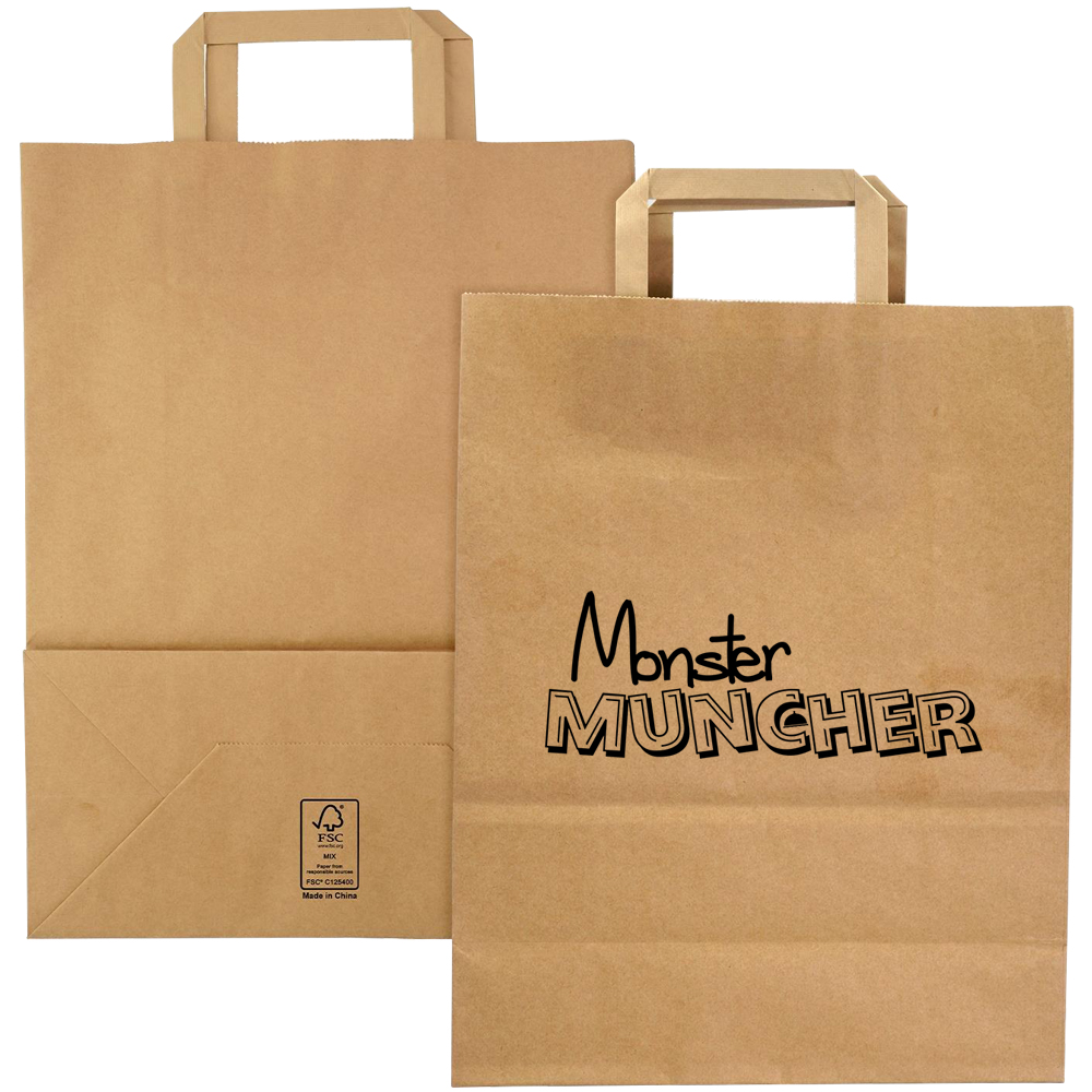 Picture of Large Kraft FSC Paper Bags
