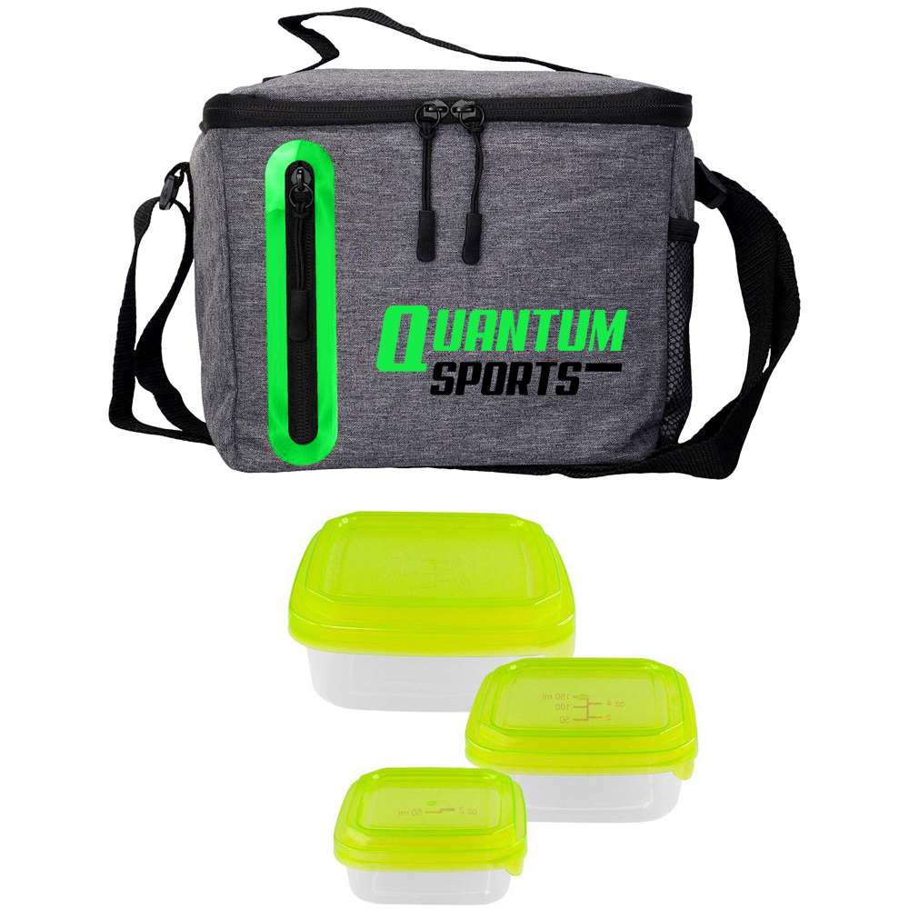 Picture of Portion Control Oval Cooler Lunch Set