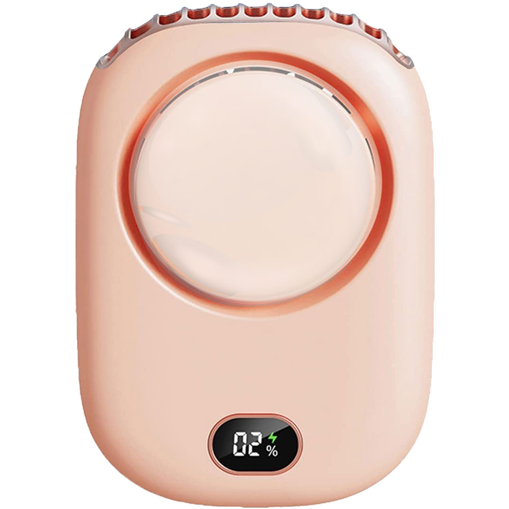 Picture of 2000 mAh Portable Neck Fan with Adjustable Lanyard and Bracket