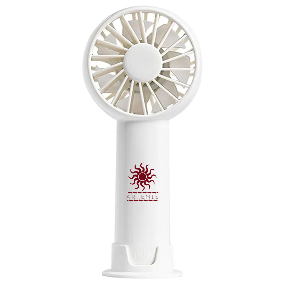 Picture of 3-Speed USB Rechargeable Battery Fan with Base