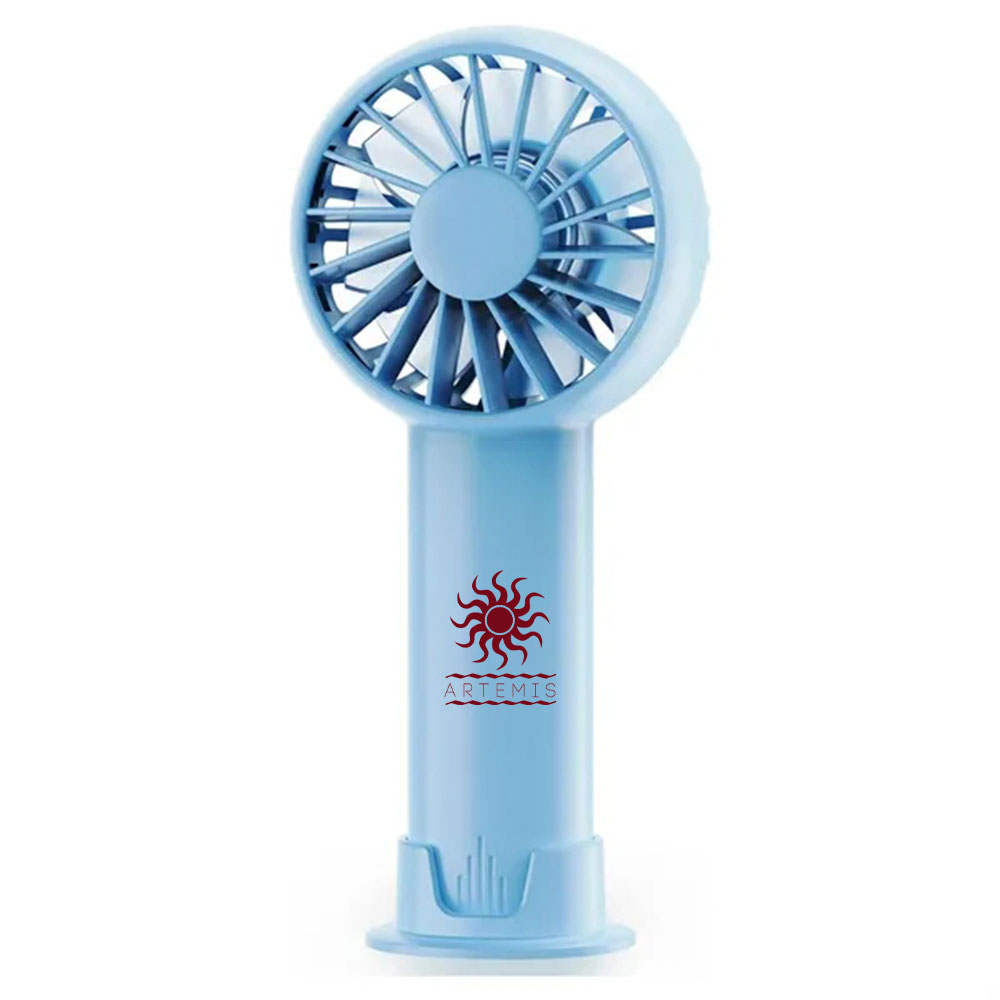Picture of 3-Speed USB Rechargeable Battery Fan with Base