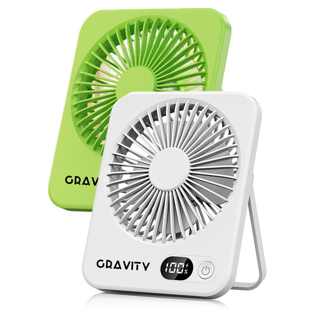 Picture of 5 Speed Portable Rechargeable Handheld Desk Fan