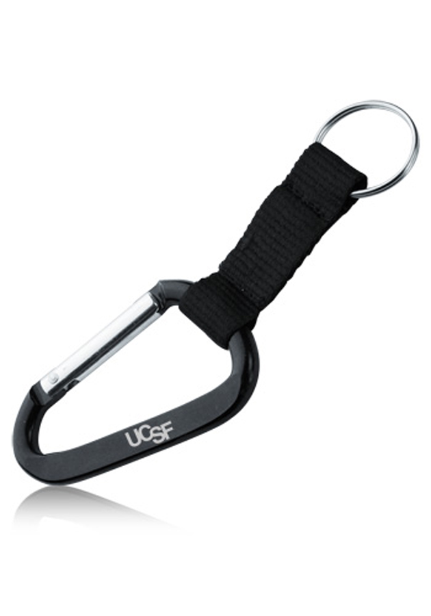 Picture of Metallic Color Carabiner with Strap