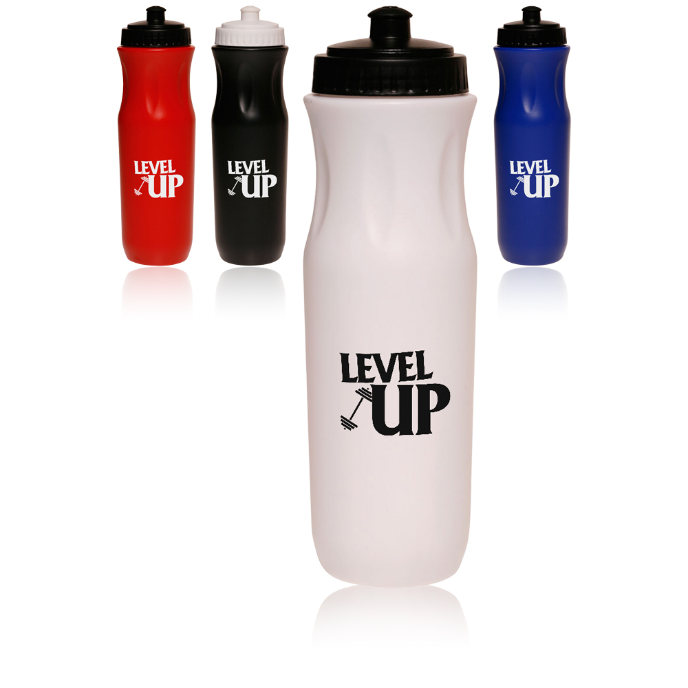 Picture of 26 Oz. Plastic Sports Bottles with Push Top
