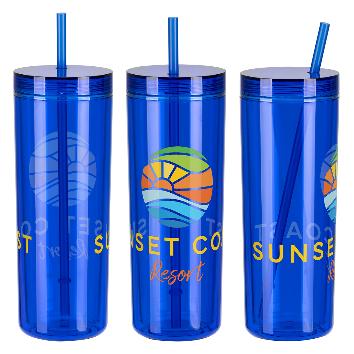 Picture of Arden 16 oz Recycled Acrylic Straw Tumbler