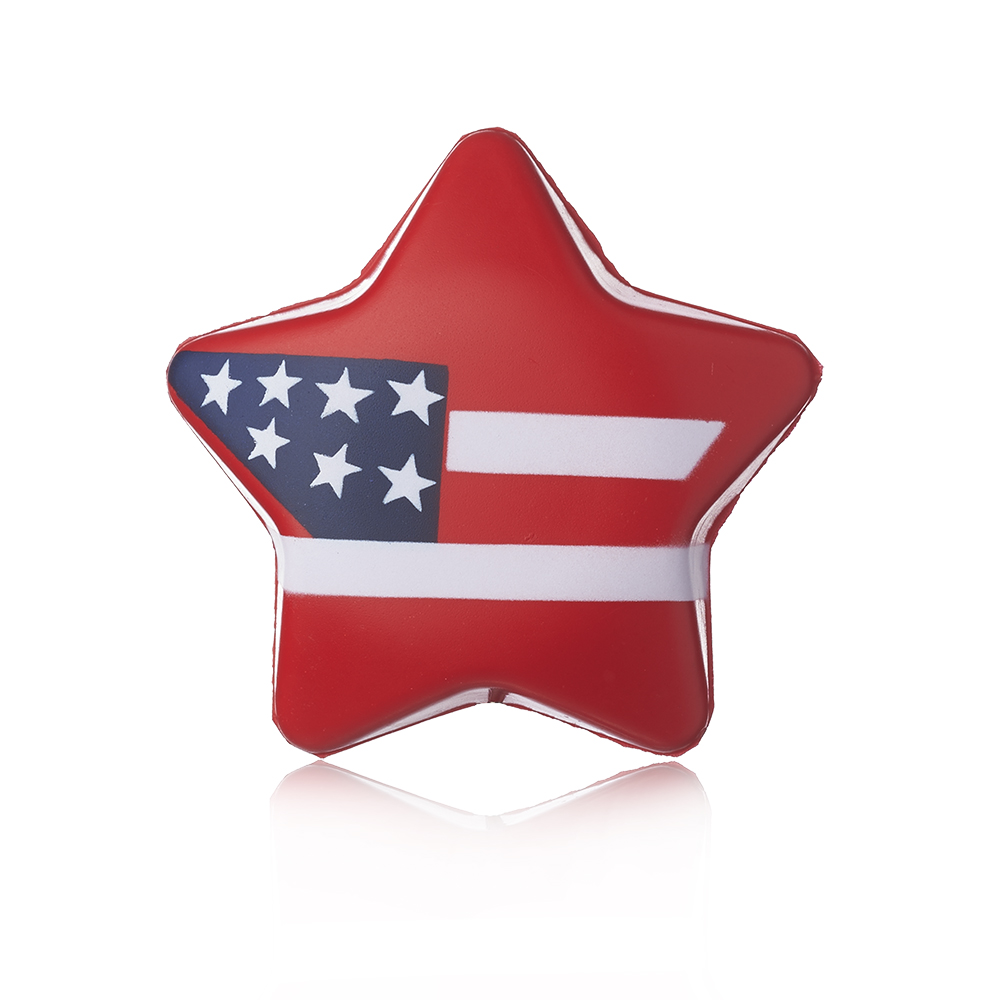 Picture of USA Star Shaped Stress Balls