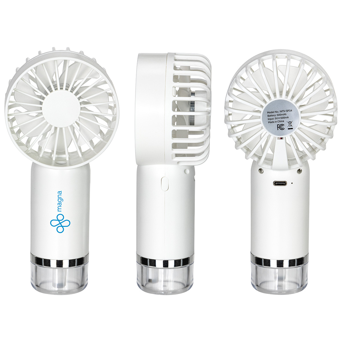 Picture of Best Buddy Tools ® Spritz Handheld Rechargeable Misting Fan