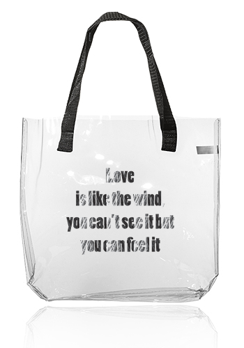 Picture of Savanna Clear Plastic Tote Bag