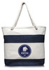 Picture of Striped Canvas Tote Bags (17.5"x13")