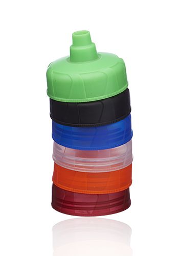 Picture of 30 Oz. HDPE Plastic Water Bottles with Quick Shot Lid