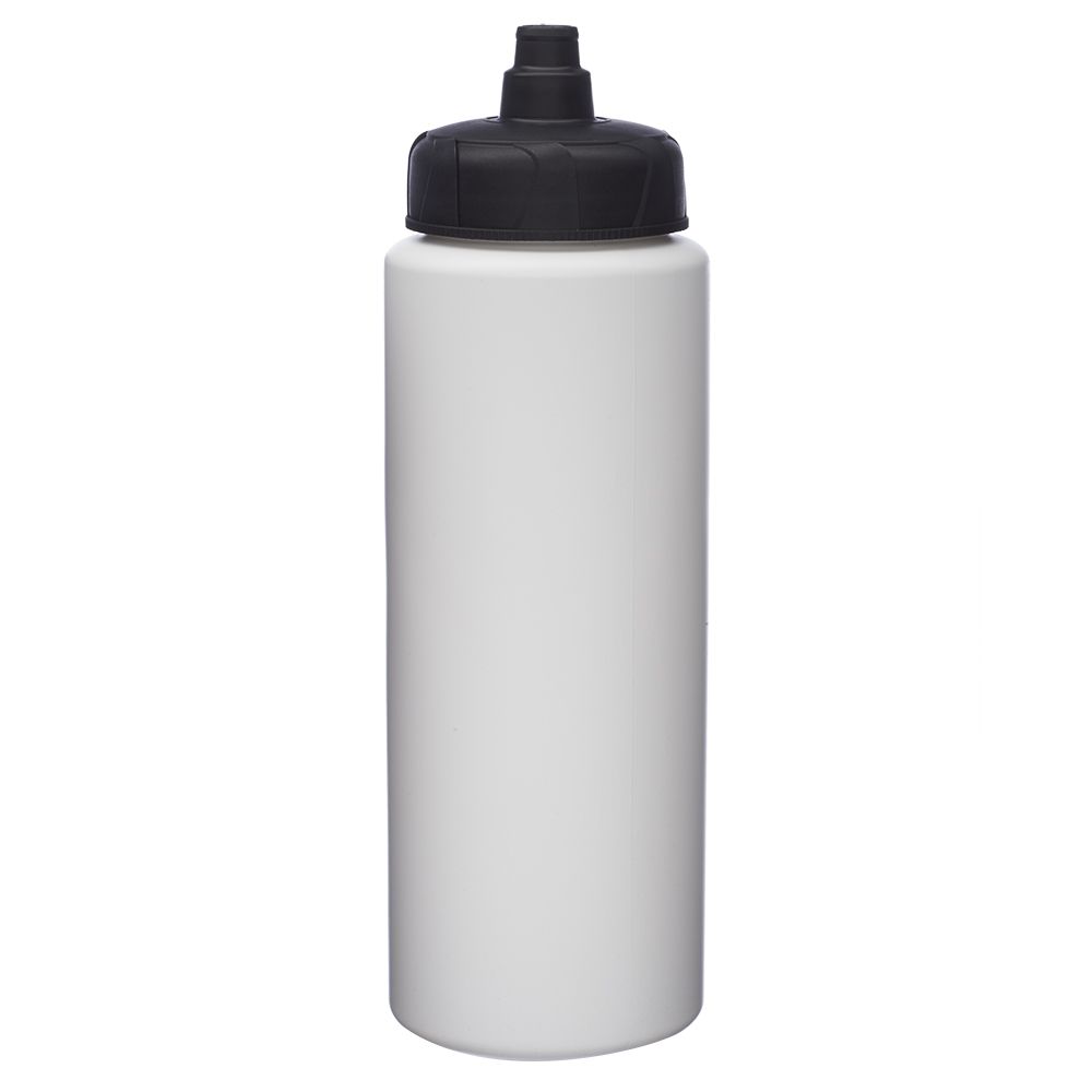 Picture of 30 Oz. HDPE Plastic Water Bottles with Quick Shot Lid