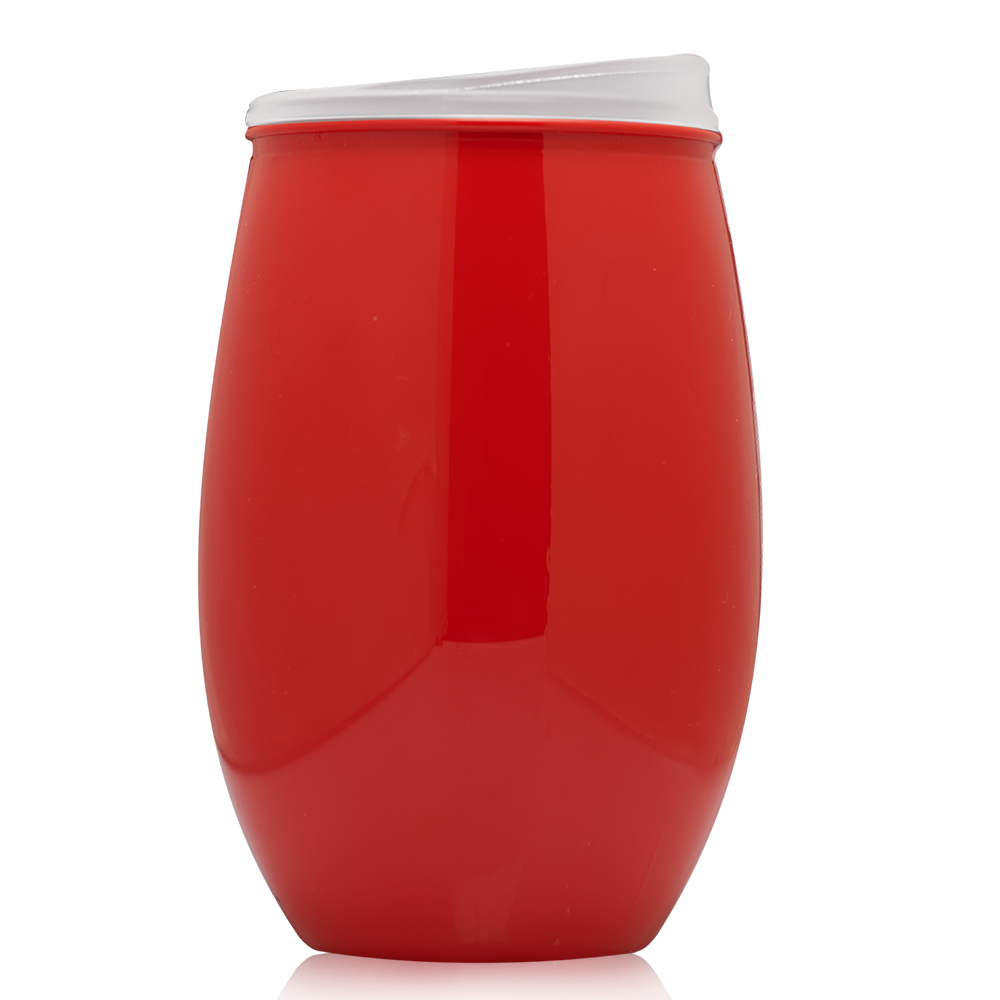Picture of Patriotic 16 Oz. Plastic Stemless Wine Glasses