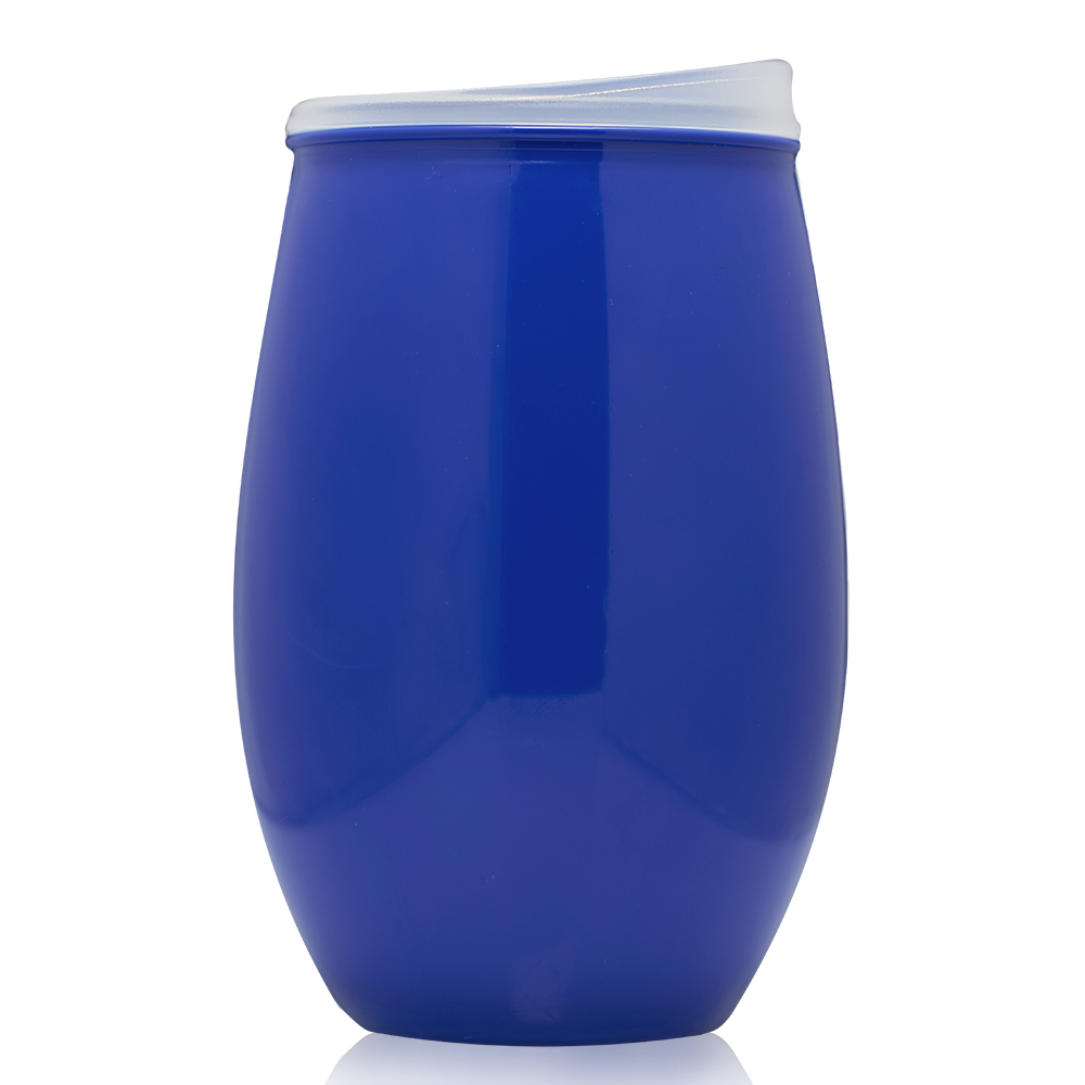 Picture of Patriotic 16 Oz. Plastic Stemless Wine Glasses
