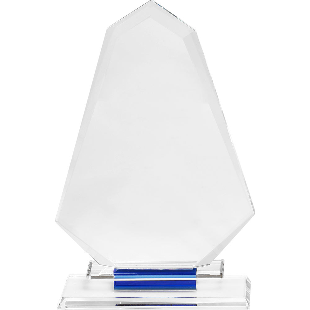 Picture of Blue Accent Glass Trophies