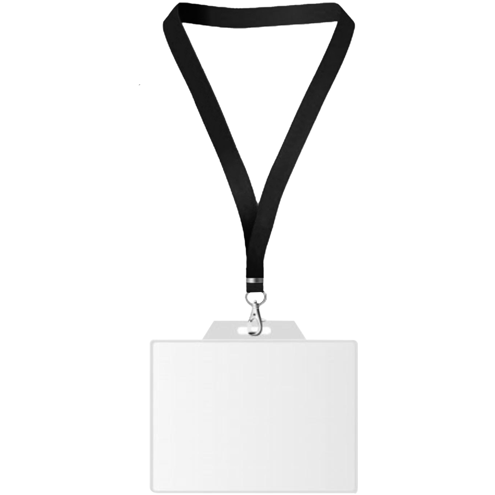 Picture of USA Made Dye-Sub Lanyard with Badge Holder