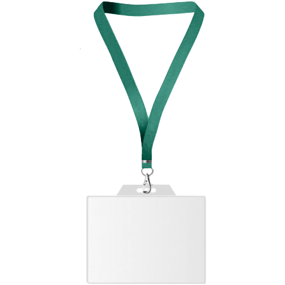 Picture of USA Made Dye-Sub Lanyard with Badge Holder