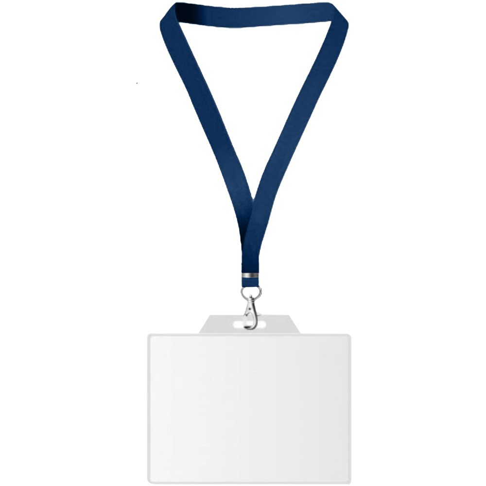 Picture of USA Made Dye-Sub Lanyard with Badge Holder