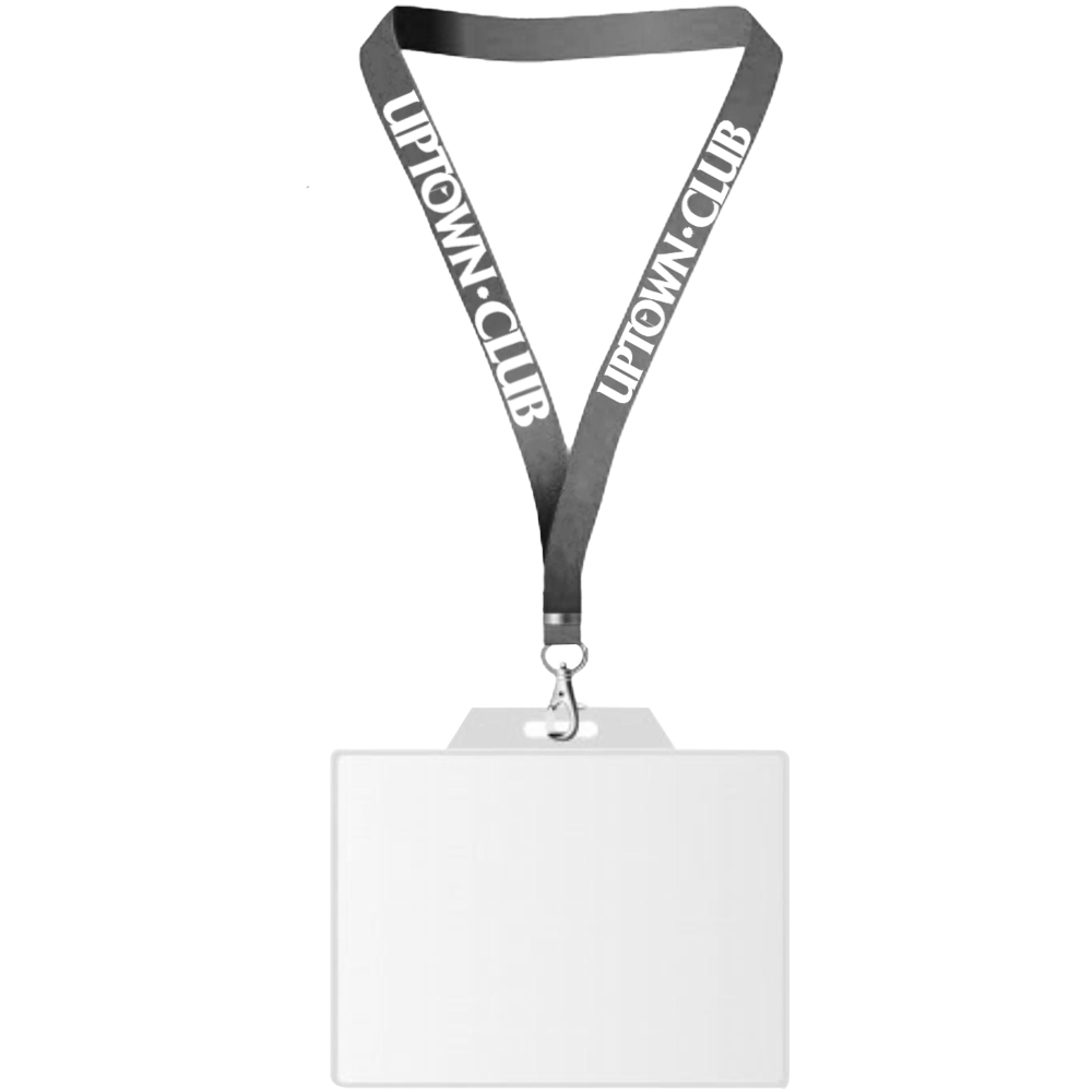 Picture of USA Made Dye-Sub Lanyard with Badge Holder