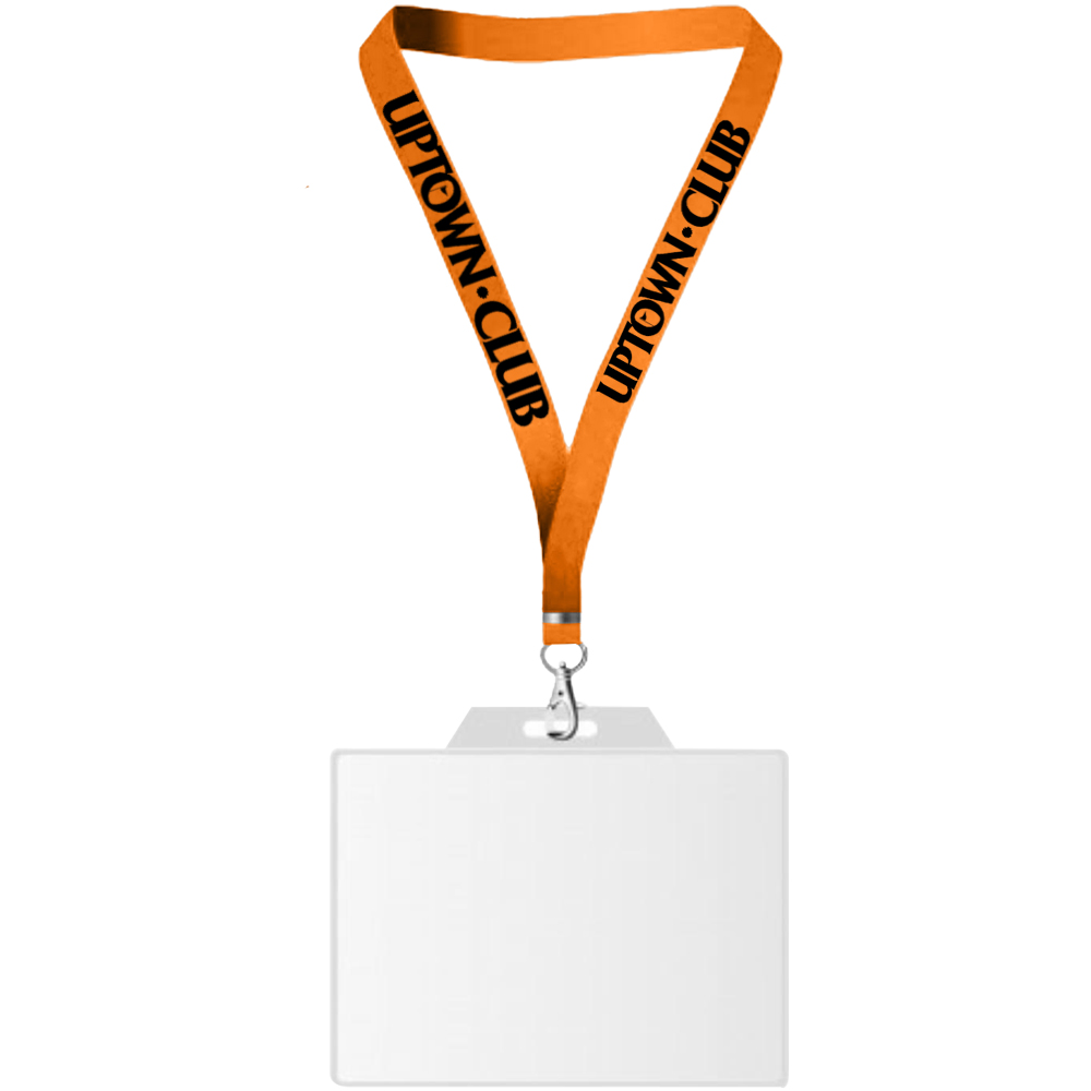 Picture of USA Made Dye-Sub Lanyard with Badge Holder