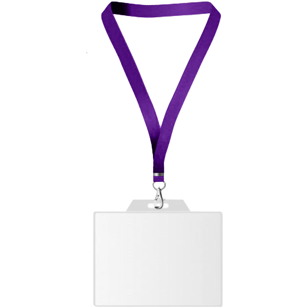 Picture of USA Made Dye-Sub Lanyard with Badge Holder