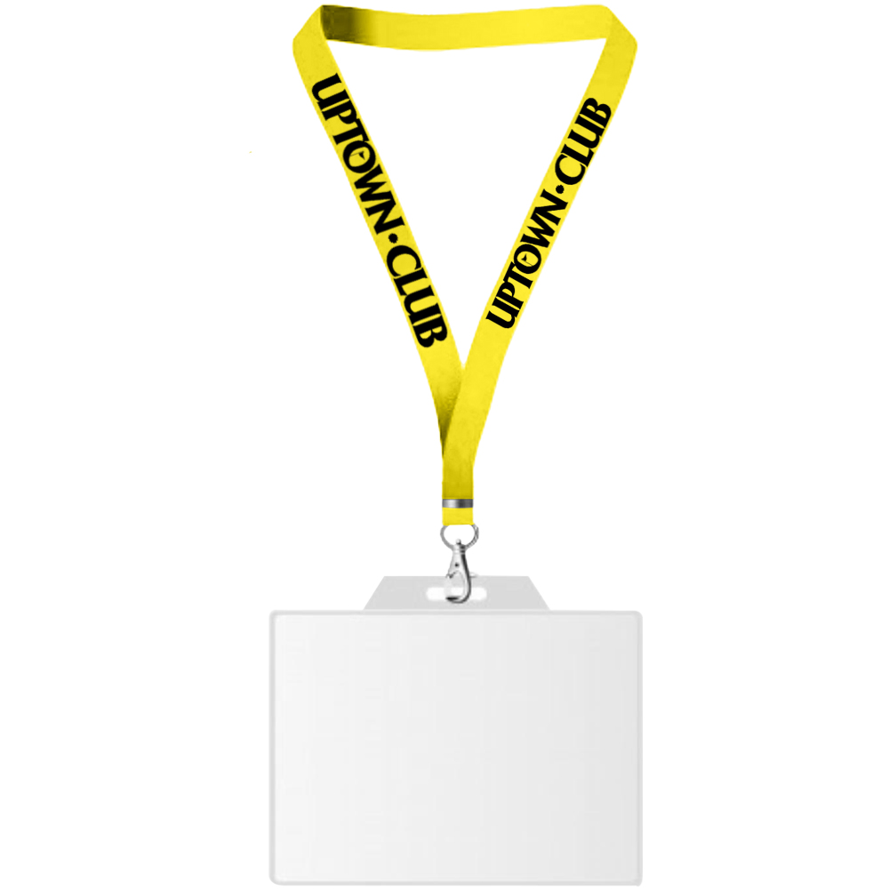 Picture of USA Made Dye-Sub Lanyard with Badge Holder