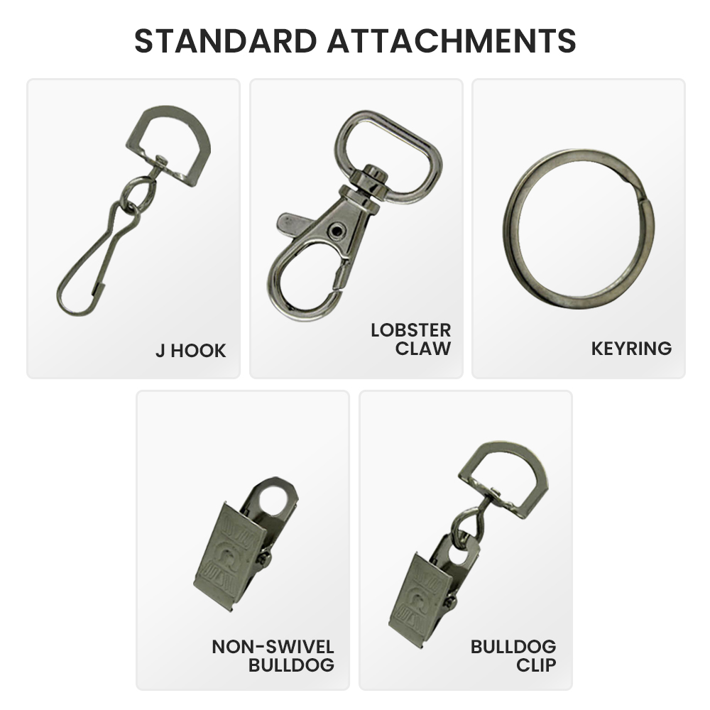 Picture of USA Made Dye-Sub Lanyard with Badge Holder
