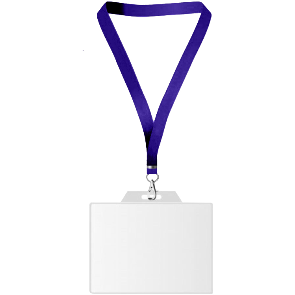 Picture of USA Made Dye-Sub Lanyard with Badge Holder
