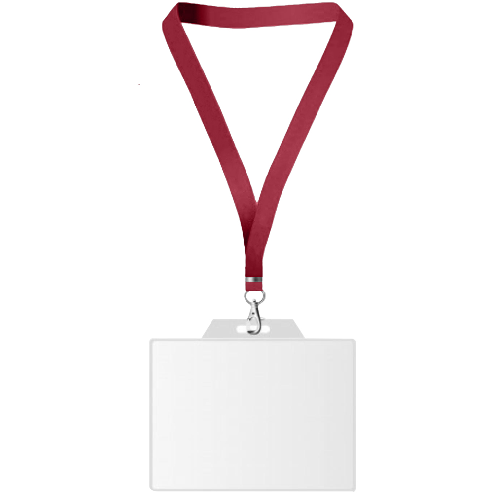 Picture of USA Made Dye-Sub Lanyard with Badge Holder