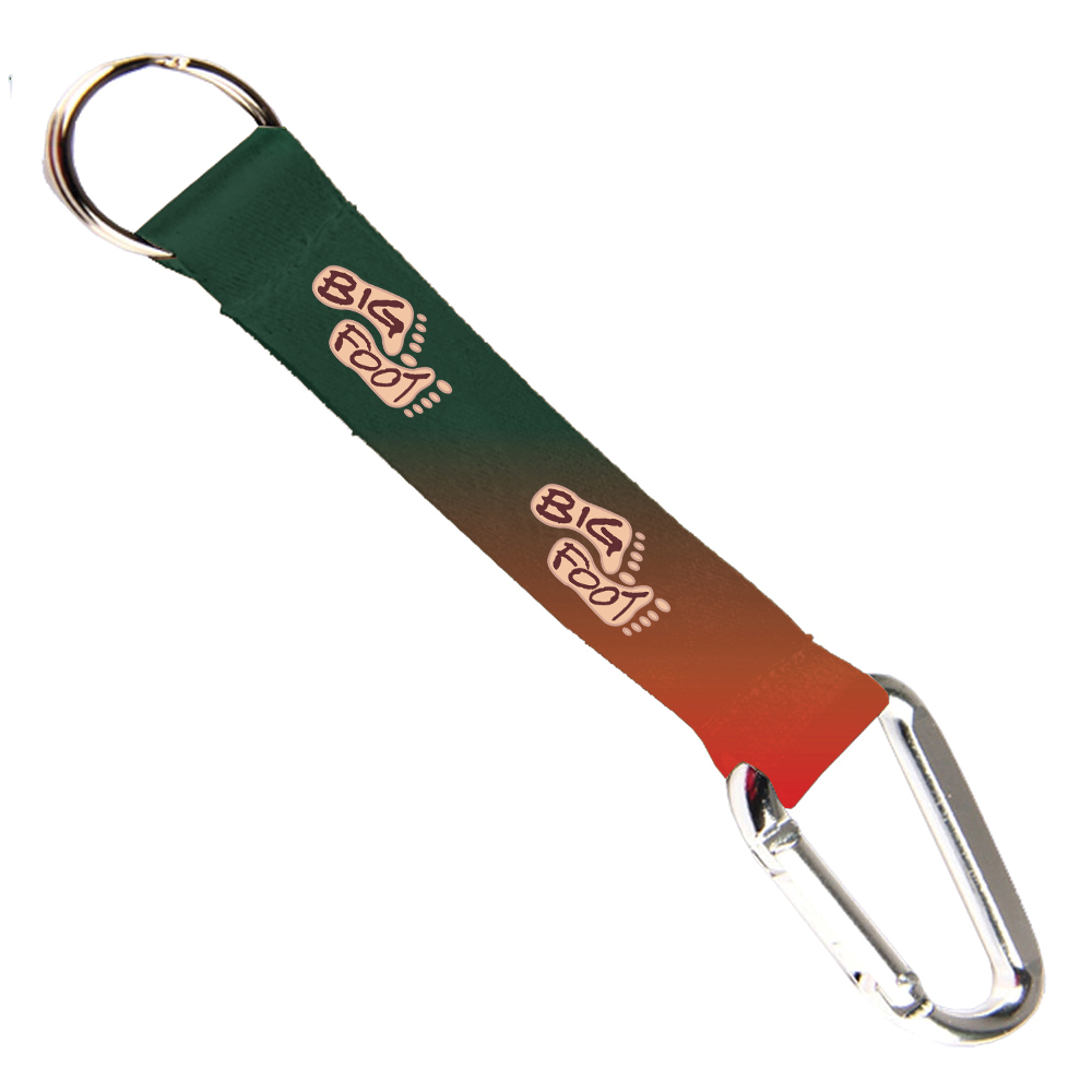 Picture of 0.75" Dye-Sublimation Carabiner Pocket Lanyard